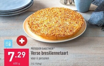 ALDI Verse bresiliennetaart aanbieding