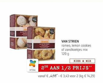 Van Strien Romeo, Lemon Cookies Of Zakdoekjes Mix