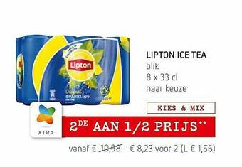 Spar Colruyt Lipton Ice Tea aanbieding