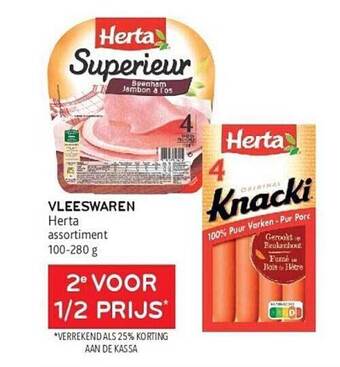 Alvo Vleeswaren herta aanbieding