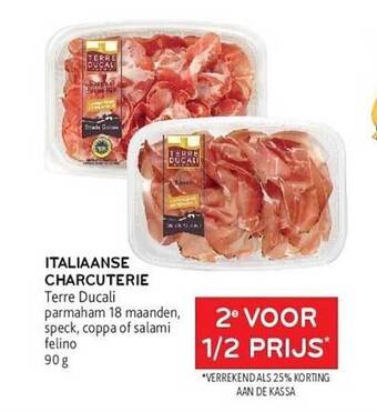 Italiaanse charcuterie