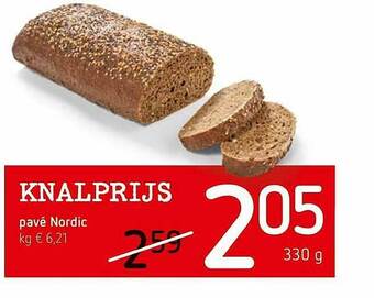 Spar Colruyt Pavé Nordic aanbieding