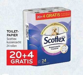 Alvo Toiletpapier scottex aanbieding