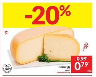 Intermarché Jonge gouda kaas aanbieding