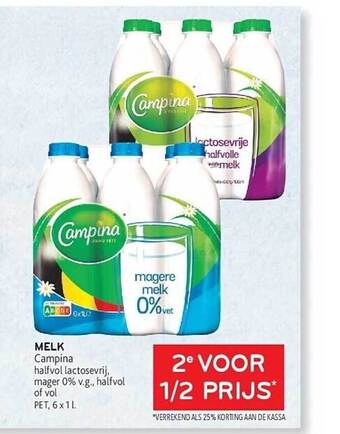 Alvo Melk campina aanbieding