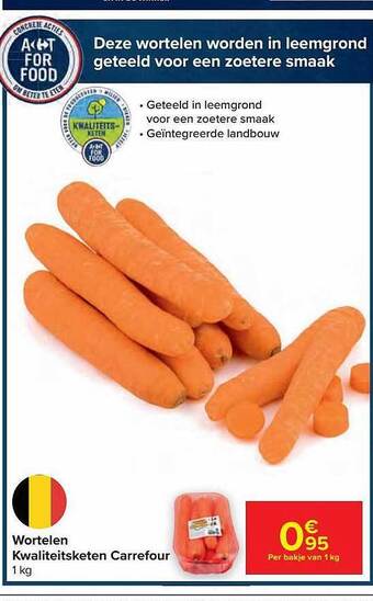 Carrefour Market Wortelen aanbieding