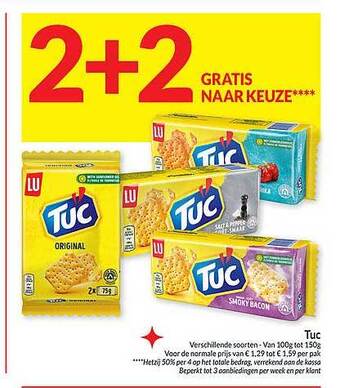Intermarché Tuc aanbieding