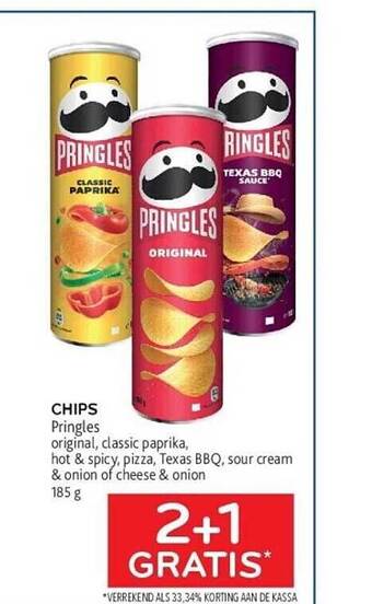Alvo Chips pringles aanbieding