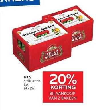 Alvo Pils stella artois aanbieding