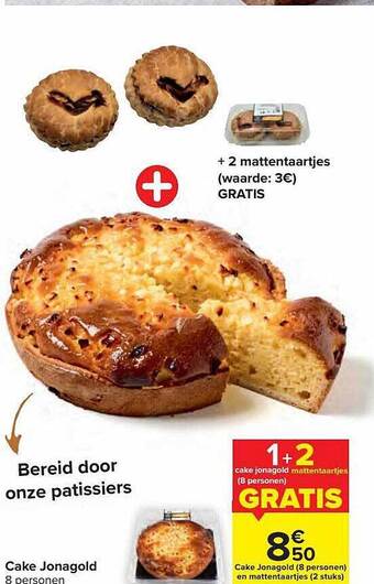 Carrefour Market Cake jonagold aanbieding