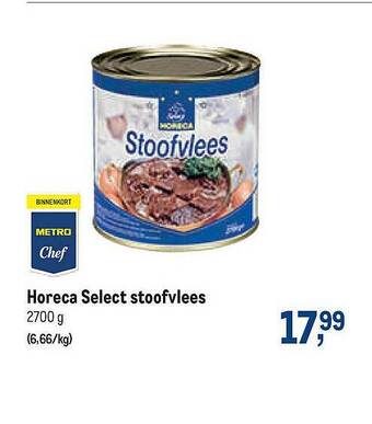 Horeca Select Stoofvlees