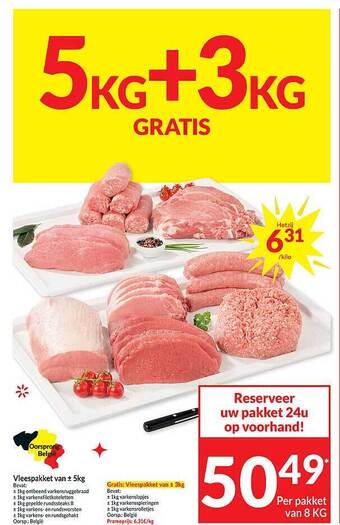 Intermarché Vleespakket aanbieding