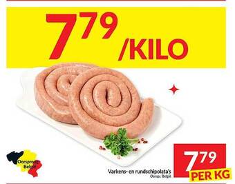 Intermarché Varkens en rundschipolata's aanbieding