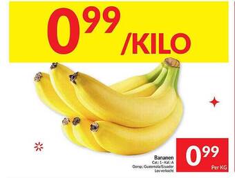 Intermarché Bananen aanbieding