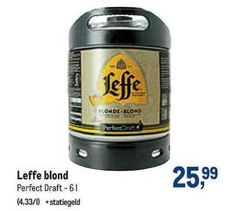 Makro Leffe Blond aanbieding