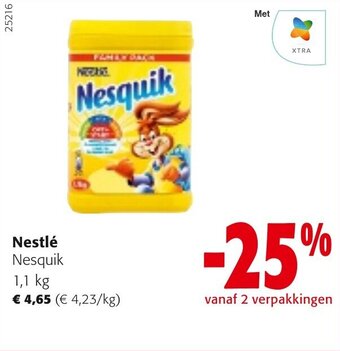 Colruyt Nestle Nesquik aanbieding