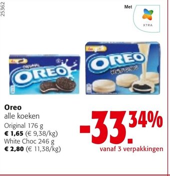 Colruyt Oreo alle koekn aanbieding