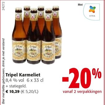 Colruyt Tripel Karmeliet aanbieding