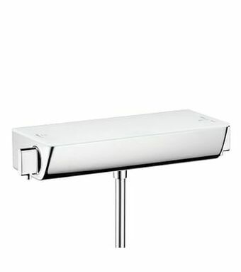 X2O Hansgrohe Ecostat Select thermostatische douchekraan glanzend chroom en wit aanbieding