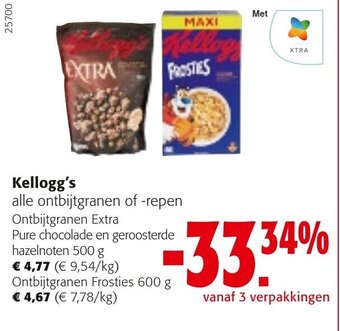 Colruyt Kellogg's aanbieding