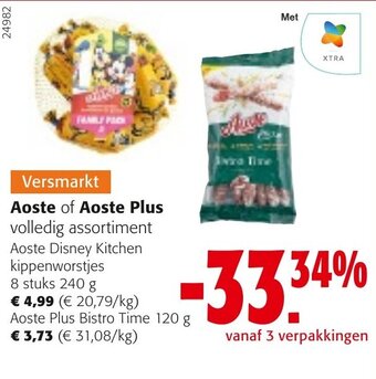 Colruyt Aoste of Aoste Plus aanbieding