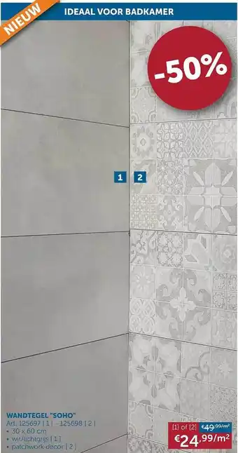 Ideaal voor badkamer