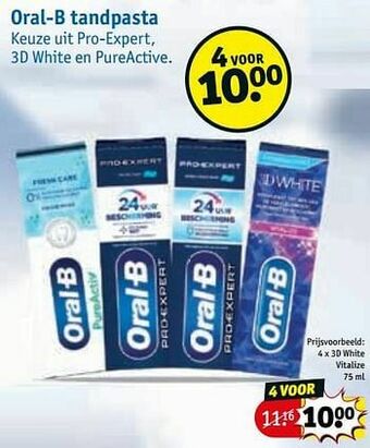 Kruidvat 3d white vitalize aanbieding