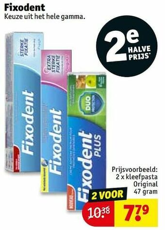 Kruidvat Kleefpasta original aanbieding