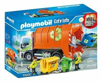 Dreamland PLAYMOBIL City Life 70200 Afval Recycling truck aanbieding