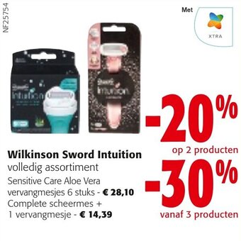 Colruyt Wilkinson Sword Intuition aanbieding