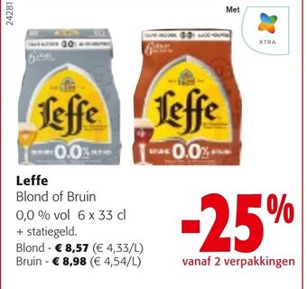 Colruyt Leffe Blond of Bruin aanbieding