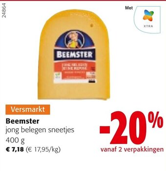 Beemster jong belegen sneetjes 400g