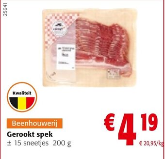 Colruyt Gerookt spek aanbieding