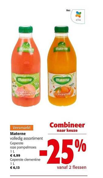 Colruyt Materne aanbieding