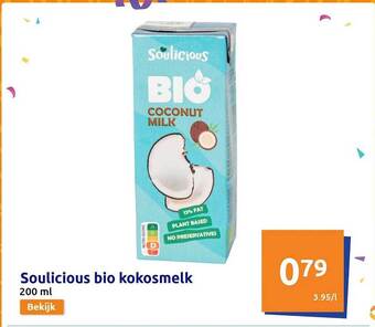 Soulicious bio kokosmelk