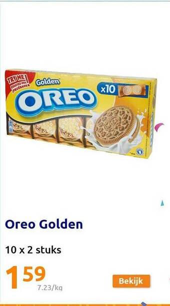 Action Oreo golden aanbieding