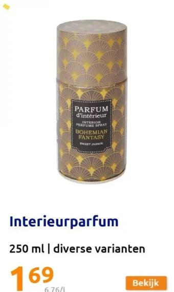 Action Interieurparfum aanbieding