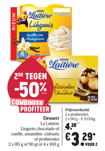 Delhaize Dessert aanbieding