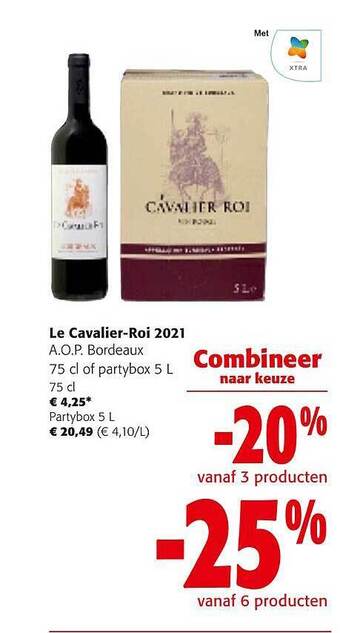 Le cavalierroi aop bordeaux