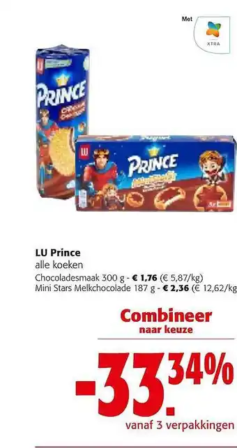 Colruyt Lu prince koeken aanbieding