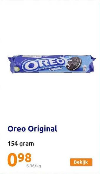 Action Oreo original aanbieding