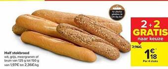 Carrefour Market Half stokbrood aanbieding