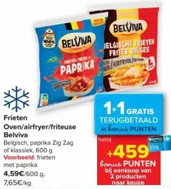 Carrefour Market Frieten Oven/airfryer/friteuse Belviva aanbieding