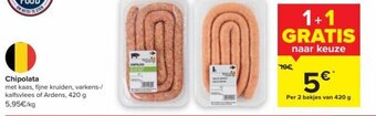 Carrefour Market Chipolata aanbieding