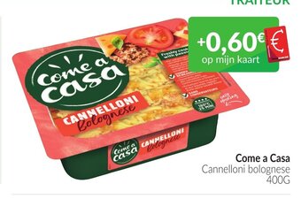 Intermarché Come a Casa Cannelloni bolognese 400g aanbieding