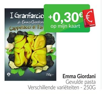 Intermarché Emma Giordani Gevulde pasta 250g aanbieding