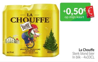 Intermarché La Chouffe Sterk blond bier aanbieding