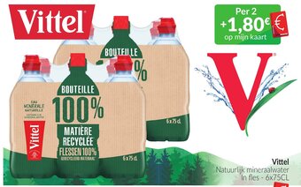 Intermarché Vittel Natuurlijk mineraalwater aanbieding