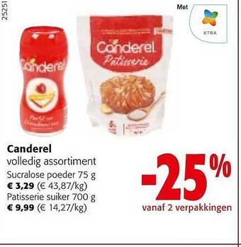 Colruyt Canderel aanbieding
