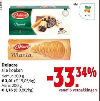 Colruyt Delacre aanbieding